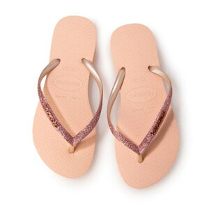 �n���C�A�i�X Havaianas �r�[�`�T���_�� Slim-Glitter-ll �iPINK/PINK�j