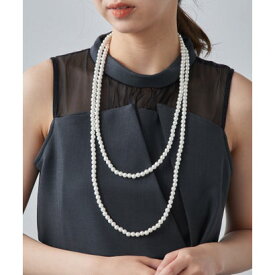 メゾンブリーズ MAISON BREEZE 7mmパール スーパーロングネックレス OSWY （ホワイト）