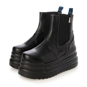 ヨースケ YOSUKE ヨースケYOSUKEウィメンズサイドゴアトリプルハイソール厚底スニーカー (BL)