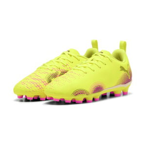 �v�[�} PUMA �v�[�} PUMA �T�b�J�[ �t���[�`���[ 8 �v���C HG/AG + MID JR 10839403 �iYELLOWALERT-PUMABLACK-SUN�j