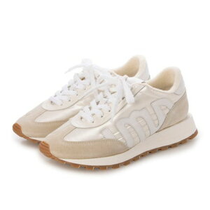 A~pX Ami Paris Logo Patch Round Toe Rush Panelled Sneaker iBLACKj