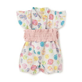 プティマイン petit main girls baby甚平【返品不可商品】 （マルチ）
