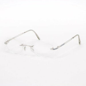 スワロフスキー SWAROVSKI メガネ 眼鏡 アイウェア レディース メンズ (シルバー)