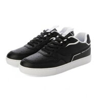 アルマーニ エクスチェンジ ARMANI EXCHANGE ヒールロゴラインスニーカー （BLACK+OP.WHITE）