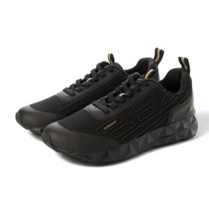 C[G[Zu G|I A}[j EA7 EMPORIO ARMANI Triple Logo Trainer iTRIPLE BLACK+Gj