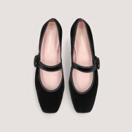 プリティ・バレリーナ Pretty Ballerinas CAMILLE mary jane velvet / カミーユ メリージェーン ベルベッ…