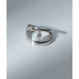 tBbv I[fBx[ PHILIPPE AUDIBERT Bague Malka perle naturelleA laiton BG5858 iVo[j