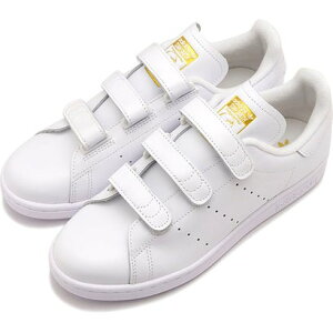 �A�f�B�_�X adidas STAN SMITH CF �t�b�g�E�F�A�z���C�g/�t�b�g�E�F�A�z���C�g/�S�[���h���^���b�N [GWD98/S75188] �i�t�b�g�E�F�A�z���C�g/�t�b�g�E�F�A�z���C�g/�S�[���h���^���b�N�j