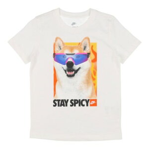 �i�C�L NIKE �W���j�A ����T�V���c �i�C�L YTH NSW �t�H�g �V�o S/S T�V���c HV5206100 �iWHITE�j