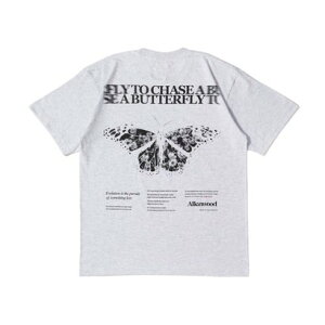 �A�����E�b�h Allenwood FORGET ME NOT T-SHIRT �iASH GRAY�j