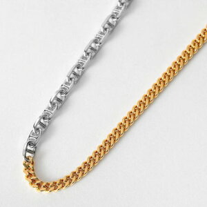 �g���E�b�h TOM WOOD �l�b�N���X ���[ Chain Duo 101233 S925 SILVER/GOLD �i�V���o�[/�S�[���h�j
