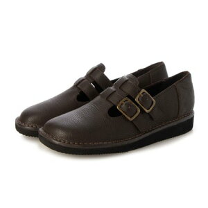 アシナガオジサン あしながおじさん 軽量|ダブルストラップシューズ (ダークブラウン) (ダークブラウン)