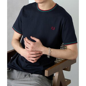 �t���b�h�y���[ FRED PERRY �y���{���K�i�zTWIN TIPPED T-SHIRT M1588 �i�l�C�r�[�n7�j