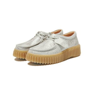�N���[�N�X Clarks Clarks Torhill Bee�i�N���[�N�X �g�[�q���r�[�j �iSilver Metallic�j