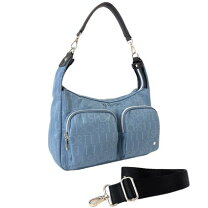楽天市場】elle エル ショルダーバッグ（カラーブルー）（バッグ 