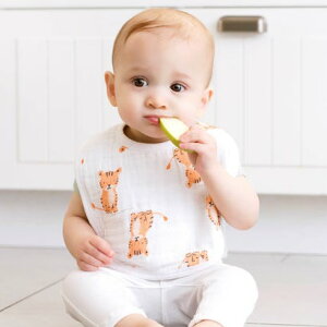 エイデンアンドアネイ aden+anais スナップビブ 3枚入【返品不可商品】 (サファリベイブス)