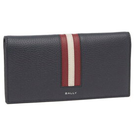 バリー BALLY 長財布 リボン ネイビー レッド メンズ BALLY 6308868 I5T9P （MIDNIGHT B RED PAL）