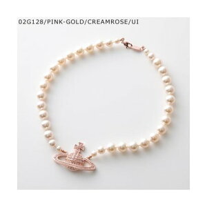 BBA EGXgEbh Vivienne Westwood Vivienne Westwood lbNX ONE ROW PEARL BASRELIEF i02G128/PINK-GOLD/CREAMROSEj
