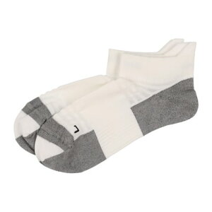 ゴールドウィン Goldwin 陸上/ランニング ソックス ベンチレーティングライトショートソックス GC23374 (ホワイト)