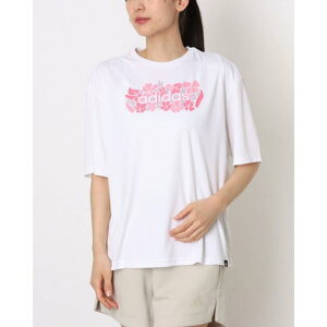 AfB_X adidas fB[X @\TVc W FLOWER jA LOGO | TVc KD8381 iwhitej