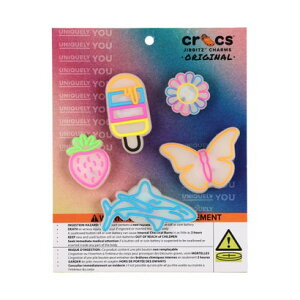 NbNX crocs T_ Lights Up Summer 5 Pack 10015446 iJibbitzj