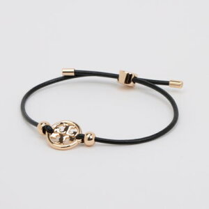 g[o[` TORY BURCH Miller Slider Bracelet iT Gold / BLKj