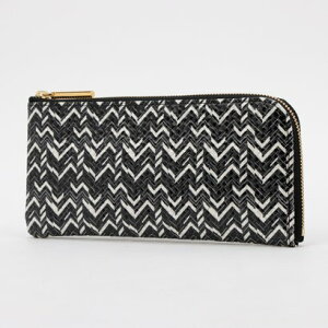 �|���^�^ POMTATA P2561 PAR6 L-ZIP LONG WALLET �i�u���b�N�j