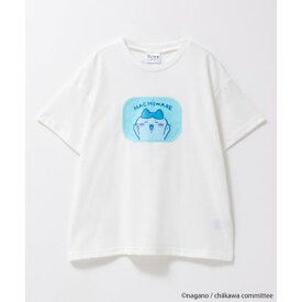 マックハウス Mac-House ちいかわ 半袖Tシャツ ハチワレ （オフホワイト）