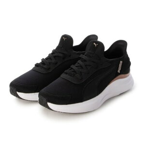 v[} PUMA fB[X Xj[J[ SOFTRIDE n[j[ [X EASE IN_ 312671 iPUMA Black-Rose Goldj