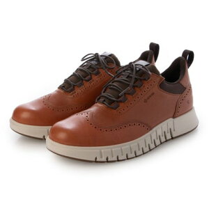 エコー ECCO 防水 歩きやすい革靴 GRUUV STUDIO レースアップシューズ 軽量 高品質レザー (COGNAC)