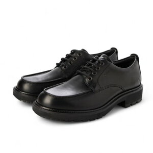 エコー ECCO 防水 歩きやすい革靴 METROPOLE OSLO レースアップシューズ 軽量 高品質レザー (BLACK)