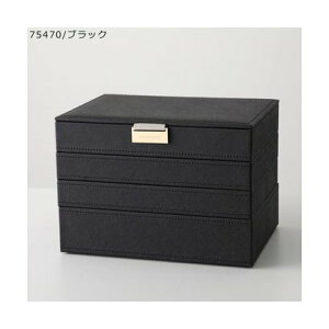 X^bJ[Y STACKERS STACKERS WG[{bNX Classic Jewellery Box Set of 4 i75470/Blackj