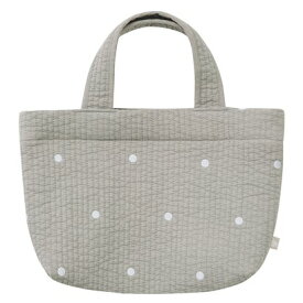 ディーバイダッドウェイ D by DADWAY ヌビ・ミニトートバッグ （ドット／グレー）