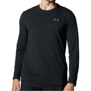 A_[A[}[ UNDER ARMOUR A_[A[}[ UNDER ARMOUR UA PERFORMANCE COTTON LONG SLEEVE T-SHIRT 6007849 i001 BLACKj