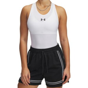 A_[A[}[ UNDER ARMOUR A_[A[}[ UNDER ARMOUR UA HEATGEAR COMPRESSION TANK fB[X ^Ngbv m[X[u Ci[ A_[ i100 WHITE/BLACKj