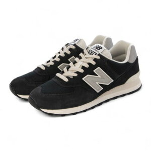 �j���[�o�����X New Balance �X�j�[�J�[ 574_ U574D �iBLACK with TURTLEDOVE and Sea Salt�j
