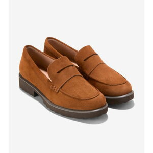 コール ハーン COLE HAAN グウェンドリン ペニー ローファー womens (CH タバコ スエード)