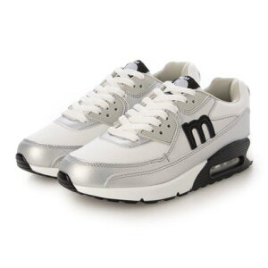 モズ moz レディース スニーカー エアースニーカー 厚底スニーカー : SWEDEN LAGOM スウェーデンローゴン 8263 (シルバー)