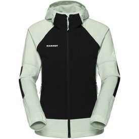 マムート MAMMUT マムート MAMMUT アウトドア MASSONE ML HOODED JACKET WOMEN 101406200 （1300 SILVERSAGE-BLACK）