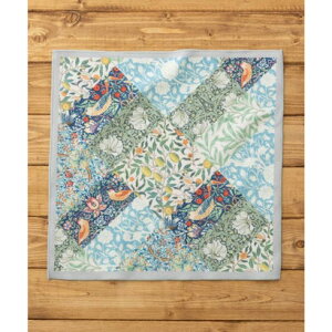 ジュビリー Jubilee ウィリアムモリス柄 らくらく手間なし風呂敷 くっつくタオル 40x40cm (その他3)