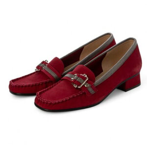 バークレー BARCLAY 【本革 / 日本製 / 軽量】トラッドモチーフ ベルトデザイン カジュアル ソフトモカシン ローファー (DREN)