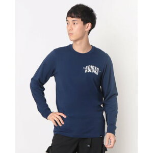 �A�f�B�_�X adidas �����Y ����T�V���c �J���b�W�X�N���v�g���{���ꂽ�����̃O���t�B�b�NT�V���c KE0220 �idark blue�j