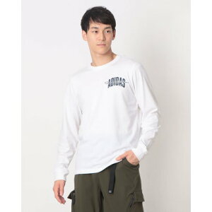 �A�f�B�_�X adidas �����Y ����T�V���c �J���b�W�X�N���v�g���{���ꂽ�����̃O���t�B�b�NT�V���c KE0222 �iWHITE�j