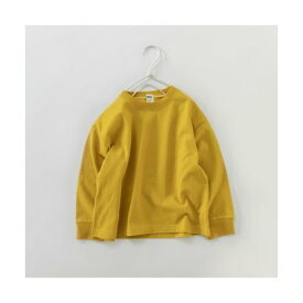 ブランシェス branshes 【WEB限定/DRC】オーバーサイズ無地長袖Tシャツ （カラシ）