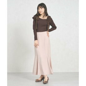 トランテアン ソン ドゥ モード 31 Sons de mode 2025秋冬新作 レースアップマーメイドスカート TT537206 （PINK）