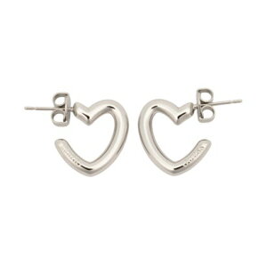 �Q�X GUESS ICONIQUE 15MM HEART SHAPE HOOPS �iRH�j