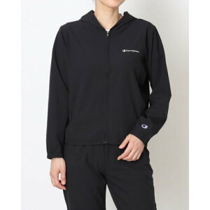 チャンピオン Champion レディース クロスジャケット ZIP HOODED JACKET_ CW-CSC01 (ブラック)