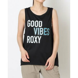ロキシー ROXY レディース フィットネス タンクトップ GOOD VIBES TANK RSL254533 (ブラック)