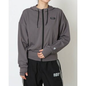 ロキシー ROXY レディース フィットネスウェア YOUR ALLY HOODIE RZP254524 (グレー)