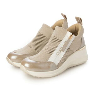 ムーム MUUM アウトサイドファスナーニットスニーカー (OK)